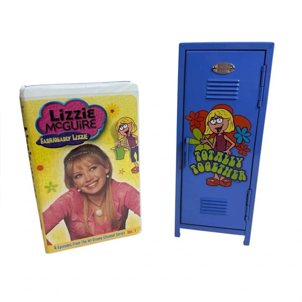 Lizzy McGuire Vintage Y2K Disney Locker & VHS Episodes Show Hilary Duff - Picture 2 of 16